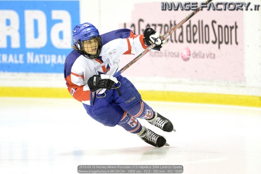 2015-03-15 Hockey Milano Rossoblu U12-Valpellice 2004 Lorenzo Spada